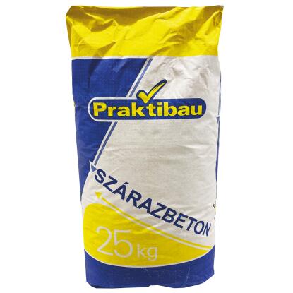 PRAKTIBAU SZÁRAZBETON 25KG/ZSÁK