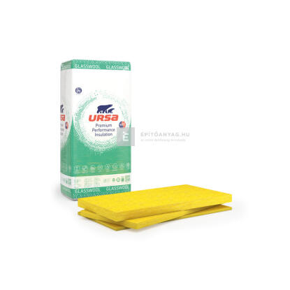 Ursa Glasswool TEP 2 cm hő- és hangszigetelő üveggyapot lemez
