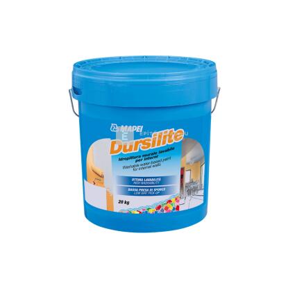 Mapei Dursilite mosható beltéri falfesték fehér 20 kg