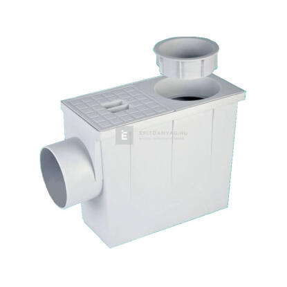 Csapadékvízszűrő szürke 80/100 mm