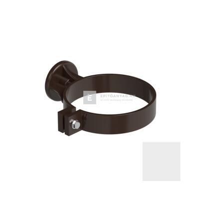 Galeco PVC 100 fehér csőbilincs, csavaros