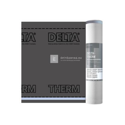 Dörken Delta-Therm Plus hőálló, páraáteresztő alátétfólia fémlemez fedéshez 1,5x50 m