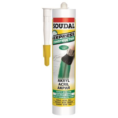 Soudal Akril Turbo Expressz tömítő 280 ml