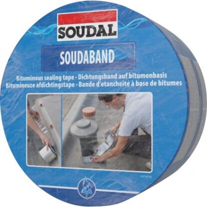 Soudal Soudaband Bitumen alu tetőszigetelő 30cm x 10m