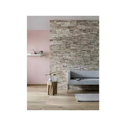 3D WOOD TEAK RUSTIC WHITE - valódi fa falburkoló (0,143m2)