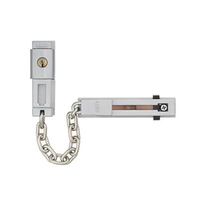 ABUS SK78 - ajtólánc (ezüst, zárható)