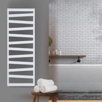 AREZZO design DIAGONAL WHITE törölközőszárító radiátor