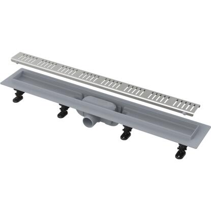 Alca APZ10/Simple műanyag zuhanyfolyóka fém ráccsal (650 mm)