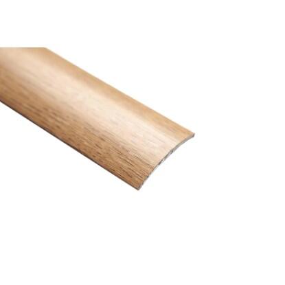 Átvezető profil öntapadó fóliázott alu tölgy