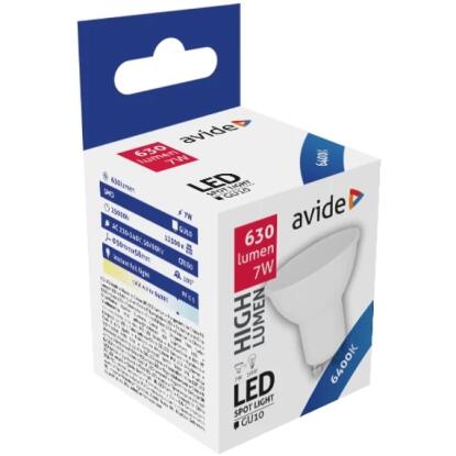 Avide LED izzó 600lumen GU10 7W 6400K