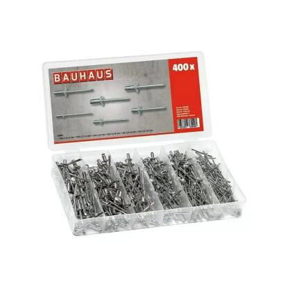 BAUHAUS - popszegecs készlet (400db-os)