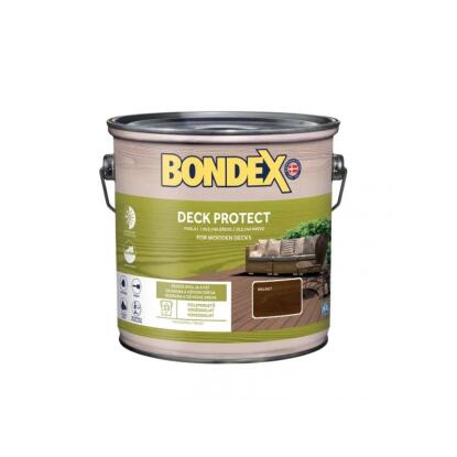BONDEX DECKING OIL - favédő- és ápolóolaj - dióbarna 2,5L