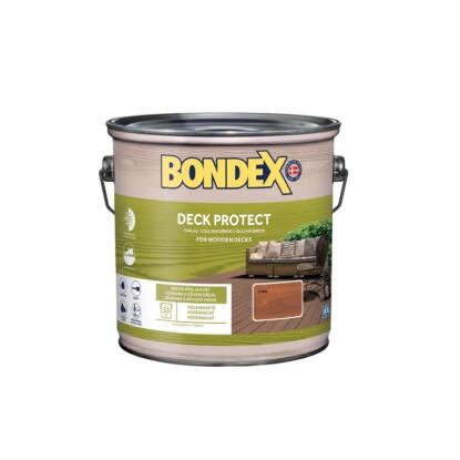 BONDEX DECKING OIL - favédő- és ápolóolaj - teak 2,5L