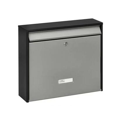 BURG WÄCHTER OXFORD - postaláda (utcai, fekete-inox)