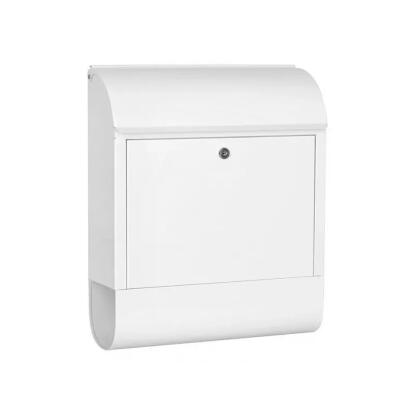 BURG WÄCHTER SCANDIC - postaláda újságtartóval (utcai, fehér)