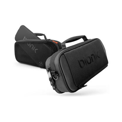 Bionik BNK-9035 Power Commuter Nintendo Switch/Switch OLED fekete hordtáska + 10000mAh akkumulátor
