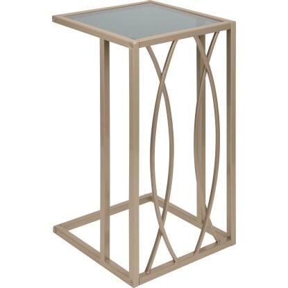 Blush Bordeaux kisasztal szögletes 54 cm x 30 cm x 30 cm arany