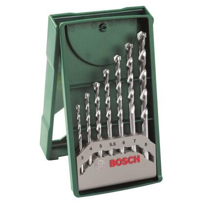 Bosch 7 részes X-line kőzetfúró szett