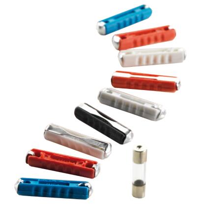 Bottari biztosíték hengeres 10 részes autóba 2a-5a-8a-16a-25a