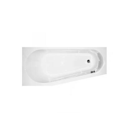 CAMARGUE MIRAMAS - aszimmetrikus akril fürdőkád (bal, 160x75/50cm)
