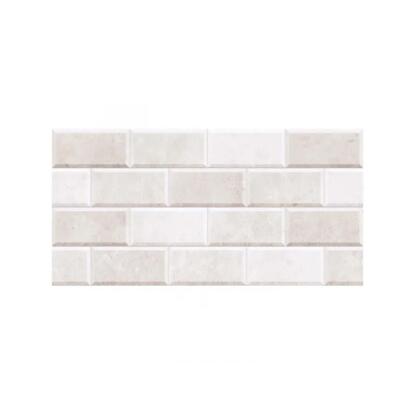 CATANIA 3D BRICK METRO - falicsempe (szürke, 30x60cm, 1,4m2)