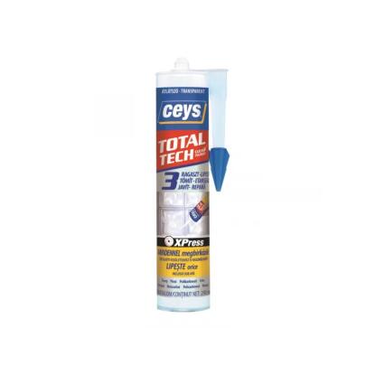CEYS TOTAL TECH XPRESS - szerelőragasztó (átlátszó, 290ml)