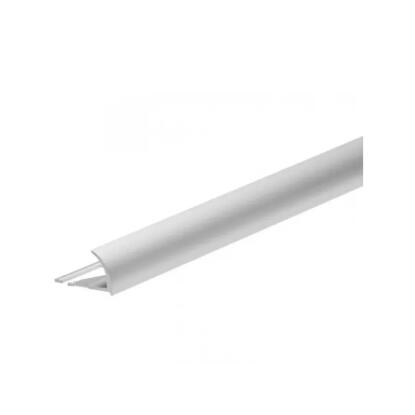 CEZAR - csempe élvédő (250x2x1,2cm, íves, ezüst eloxált)