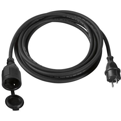 CMI hosszabbító kábel fekete 5 m