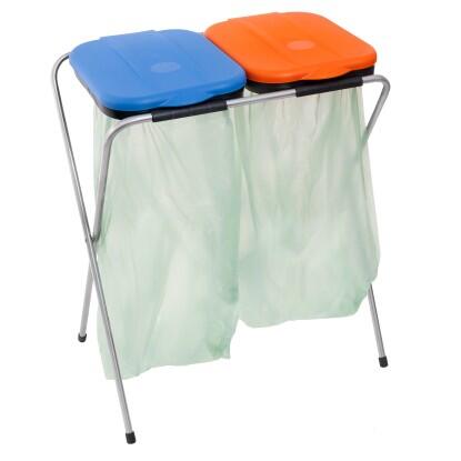 CasaSi kültéri zsáktartó állvány szelektív hulladékgyűjtéshez 2-es