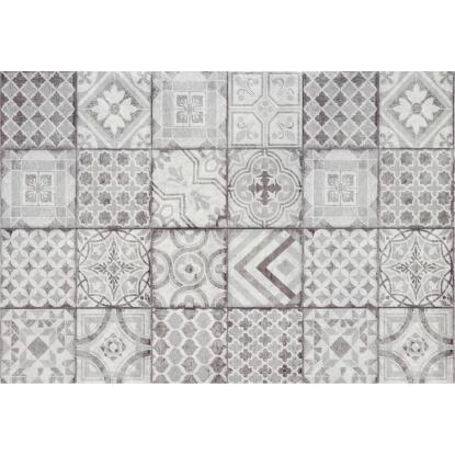 Csempehelyettesítő tapéta moroccan tiles 270-0177, 67,5 cm, sötétszürke