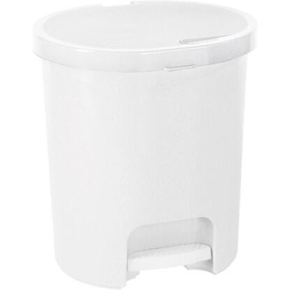 Curver pedálos szemetes 25 l - Fehér