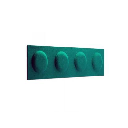 DECOSA - falpanel (15x60cm, sötétzöld)