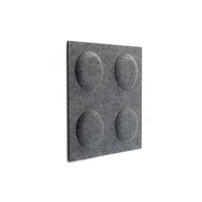 DECOSA - falpanel (30x30cm, szürke)
