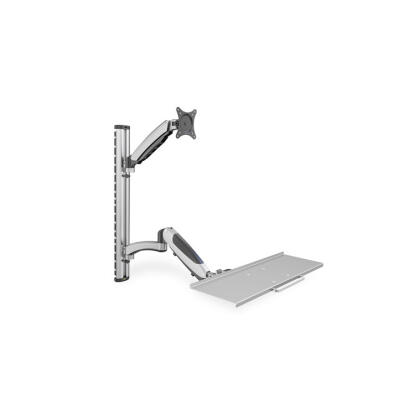 DIGITUS flexibilis fali monitor (VESA 100x100) + billentyűzet tartó konzol