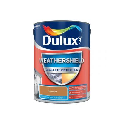 DULUX WEATHERSHIELD COMPLETE PROTECTION - homlokzatfesték - gyömbér 4,5L