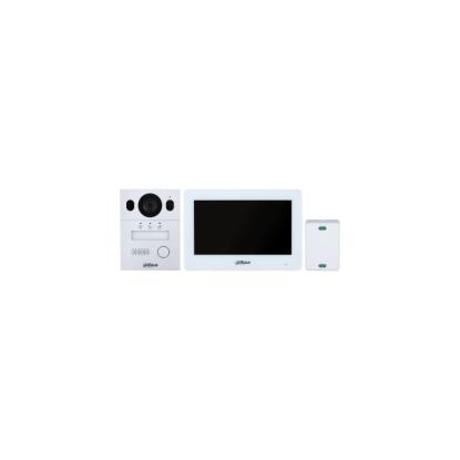 Dahua Digitális video kaputelefon szett 2 vezetékes - KTX01(F) (VTO2003F + VTH5123H-W (Wifi) + VTNC1003C + VTM114)