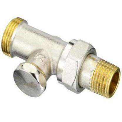 Danfoss RLV-S 1/2" radiátor visszatérő egyenes KM 3/4"
