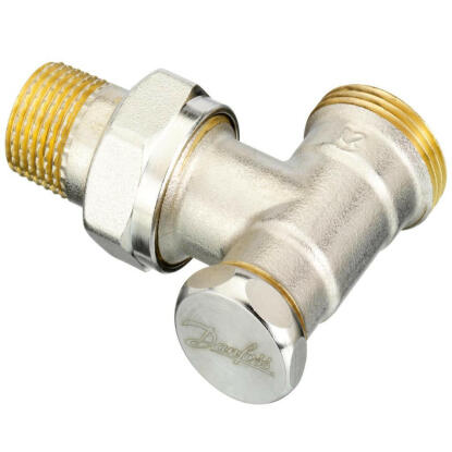 Danfoss RLV-S 1/2" radiátor visszatérő sarok KM 3/4"
