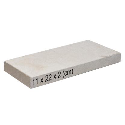 Domofire samott tégla fehér 11x22x2 cm