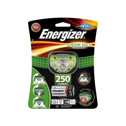 ENERGIZER - fejlámpa (LED, 3db AAA elemmel, 250lm)