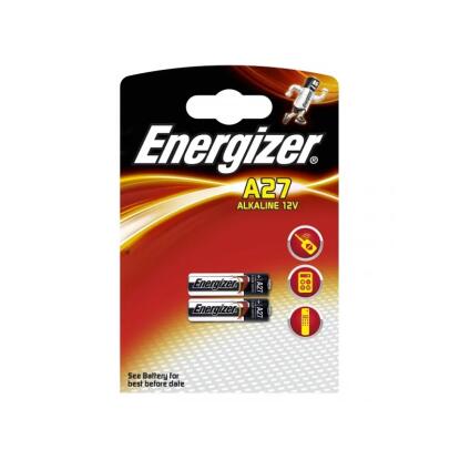 ENERGIZER - miniatűr elem (A27, 12V, 2db)