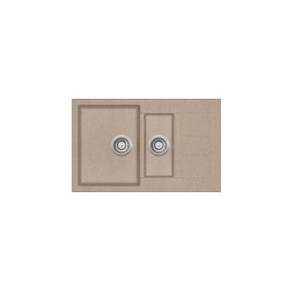 EVIDO Cubo 6S compact gránit mosogató 800x500 avena 105722