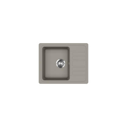 EVIDO HOME 45S Compact - Gránit mosogatótálca - platina színben (442066)