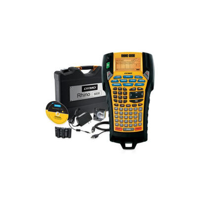Elektromos feliratozógép, DYMO "Rhino 6000" készlet táskában