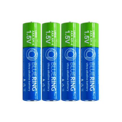 Elem AAA mikro ceruza LR03 tartós alkáli zsugorfóliás Bluering® 4db/csomag