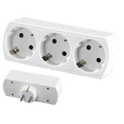 Elosztó hármas 16A 250V