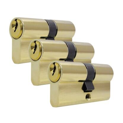 Elzett hengerzárbetét 3 db