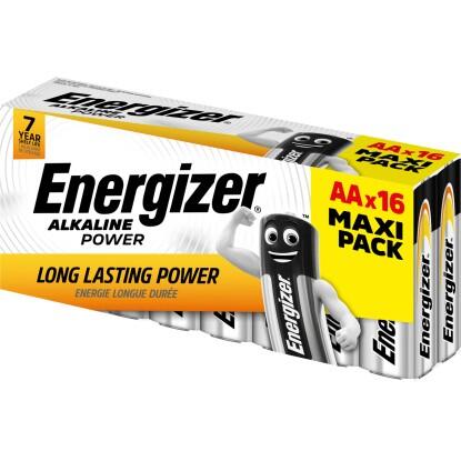 Energizer Power Mignon alkáli elem AA 16 db papírdobozban