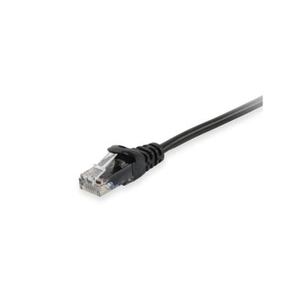 Equip Kábel - 625450 (UTP patch kábel, CAT6, fekete, 1m)