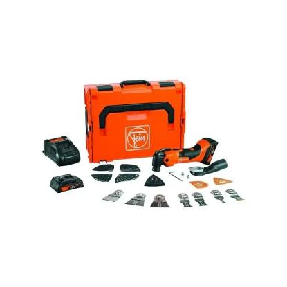 FEIN MULTIMASTER AMM 500 PLUS TOP 2AH AS - akkus oszcilláló multigép (18V, akkuval és töltővel)